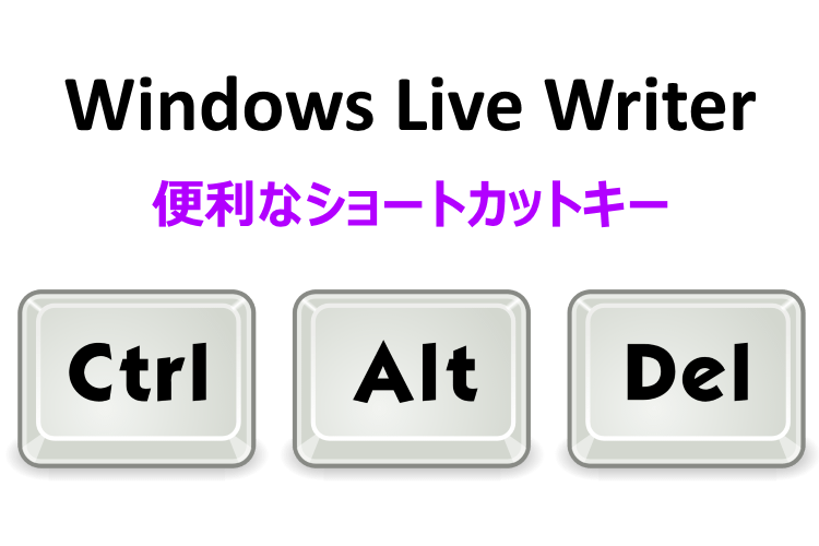 Windows Live Writerでの作業が2倍速になる便利なショートカットキー 9inebb