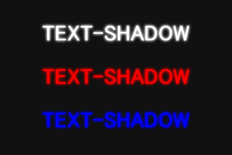 text-shadowで発光しているかのような文字を作る方法 【CSS】  9ineBB
